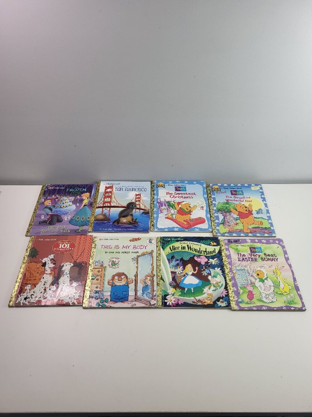 Little Golden Books Lot of 8 Disney & Classic Children's Storybooks